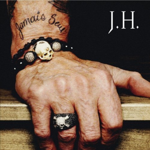 pochette jamais seul johnny hallyday