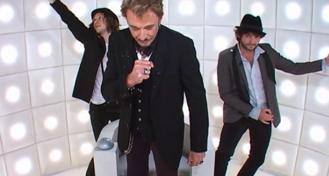 Johnny Hallyday dans La Boîte à Questions Grand Journal