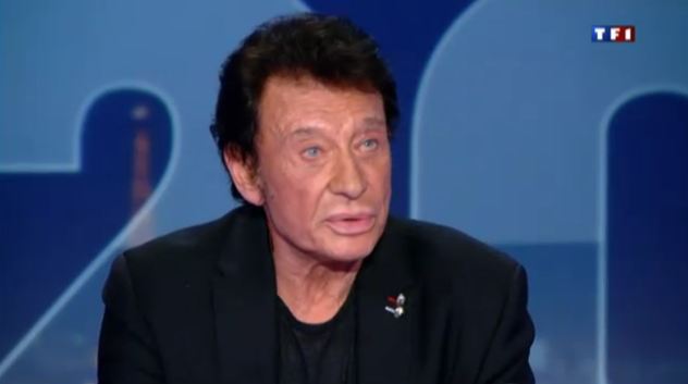 Johnny Hallyday JT 20 heures TF1 03 septembre 2011