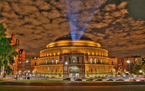 Royal Albert Hall - concert Johnny Hallyday