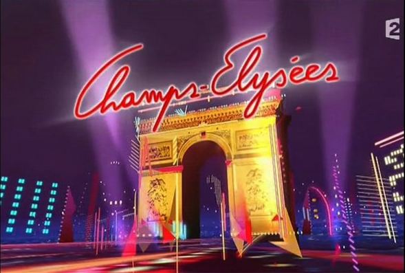 champs-elysées Drucker Johnny Hallyday