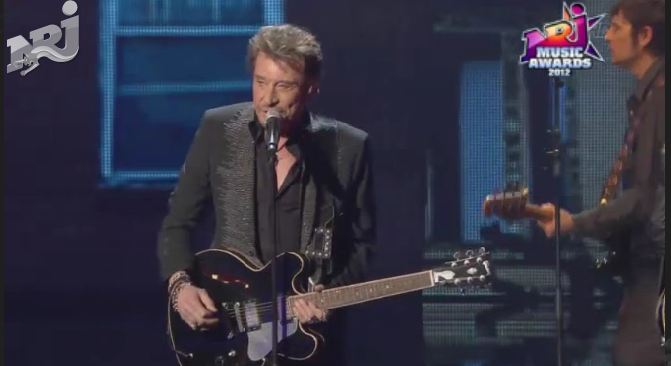 Johnny Hallyday NRJ Music Awards 2012