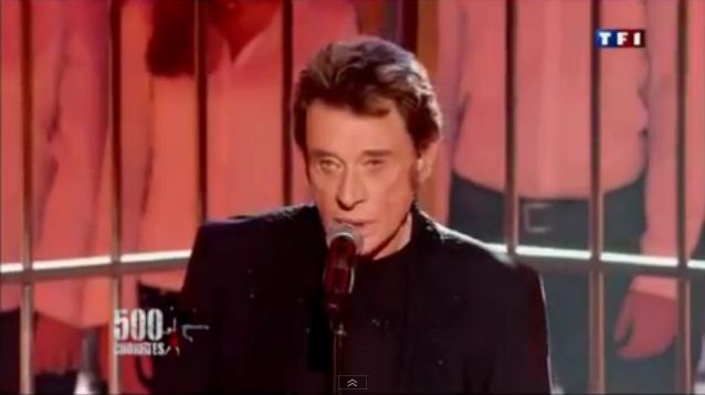 Vidéo Johnny Hallyday Diego 500 Choristes TF1