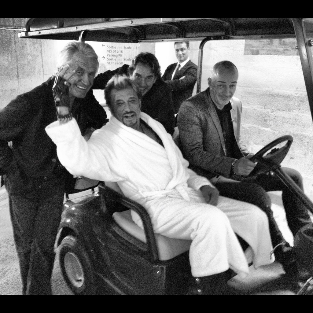 Johnny Hallyday Paris Gilbert Coullier Seb Farran
