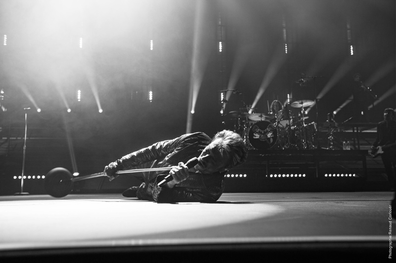 Johnny Hallyday on stage photos