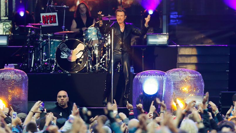 Johnny Hallyday Trianon 2013