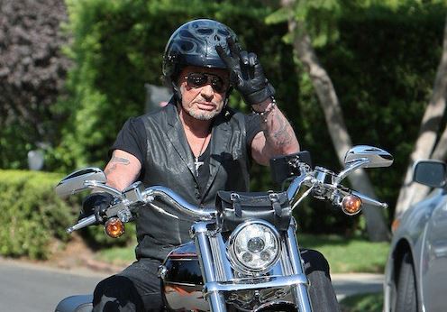 johnny hallyday Laeticia Santa Monica