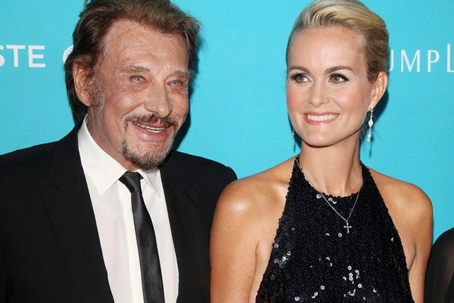 Johnny-hallyday-Laeticia-aux-CDG-awards-Bevelry-Hills