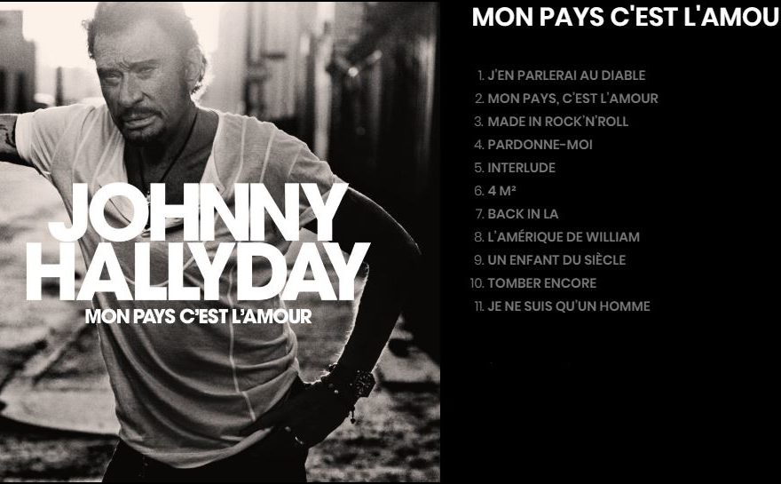 Mon Pays c'est l'amour Johnny Hallyday