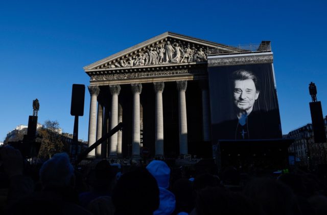 Hommage Johnny Hallyday La Madeleine 2018