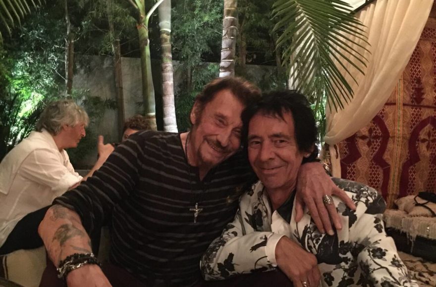 Johnny Hallyday guitariste Robin Le Mesurier
