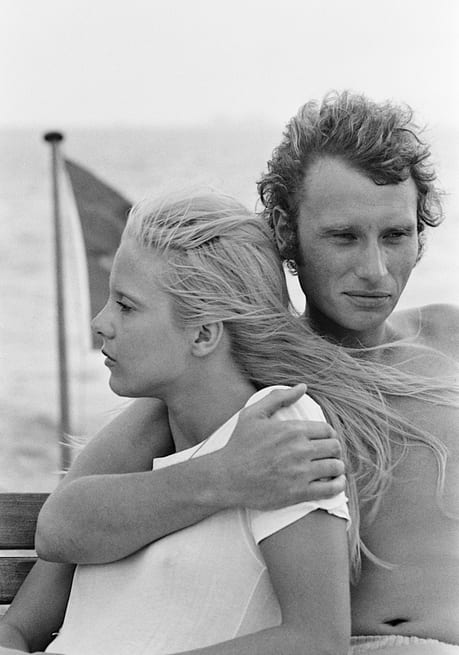 Johnny Hallyday et Sylvie Vartan au Brésil