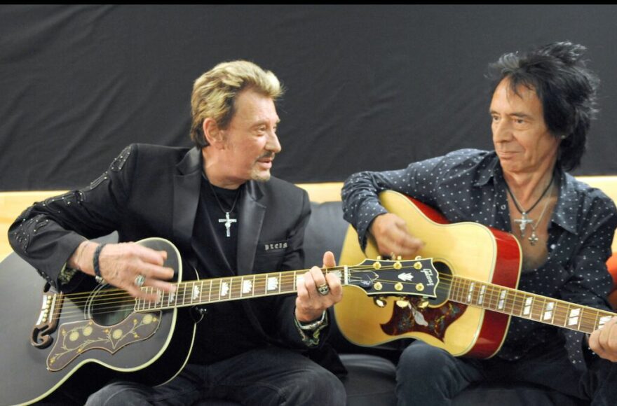 Johnny Hallyday Robin Le Mesurier