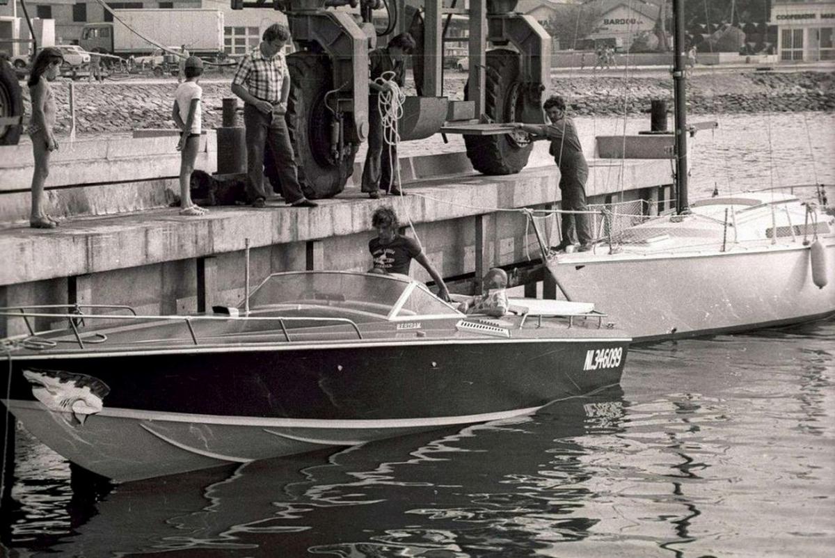 Bateau Johnny Hallyday Bertram Baron arcachon