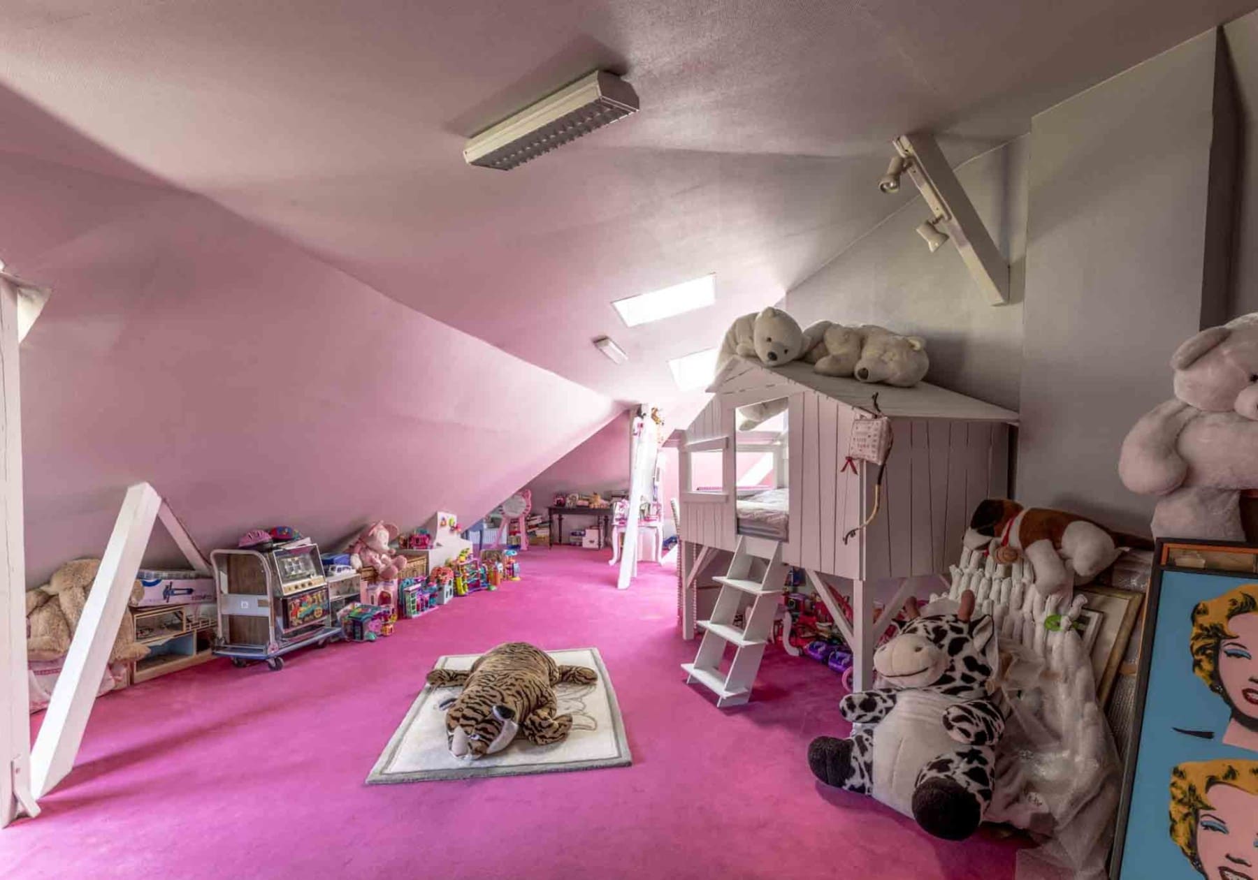 maison Johnny Hallyday Marnes-la-coquette chambre enfant