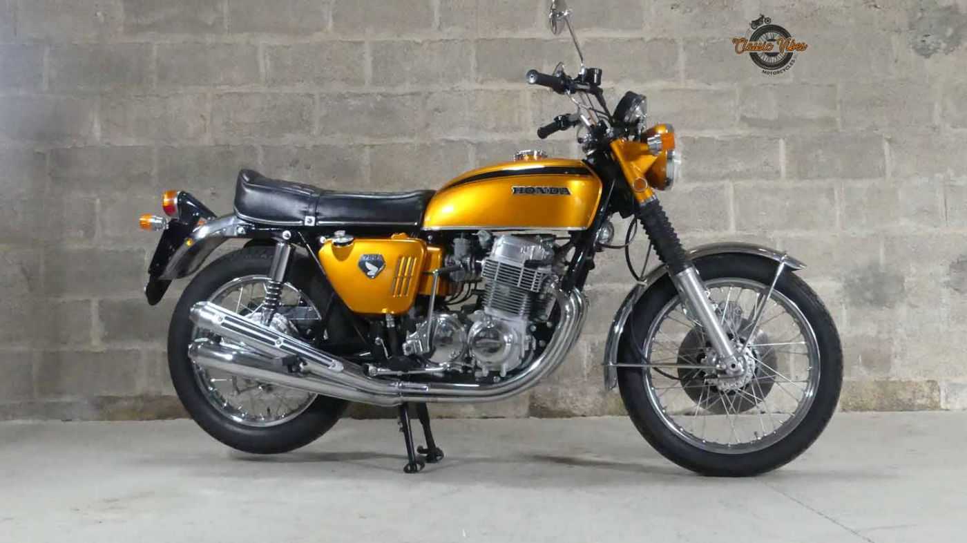 Moto Johnny Hallyday HONDA CB 750 K1 ( 1970 )