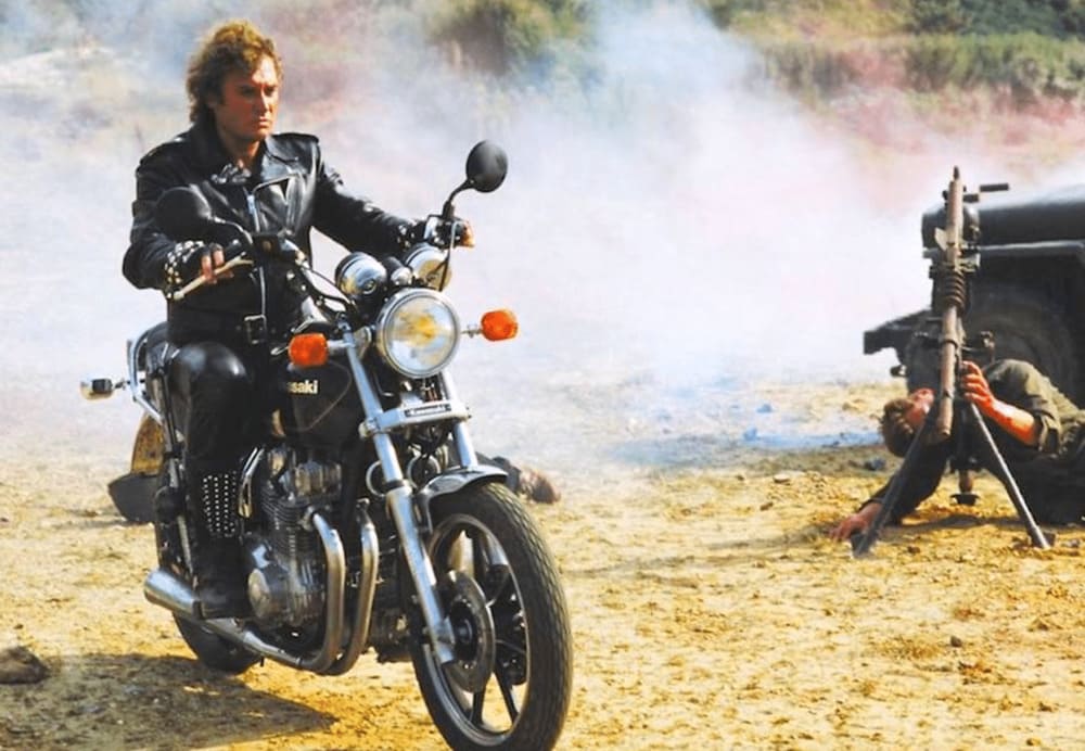 Moto Johnny Hallyday KAWASAKI KZ 1000 LTD (1978)