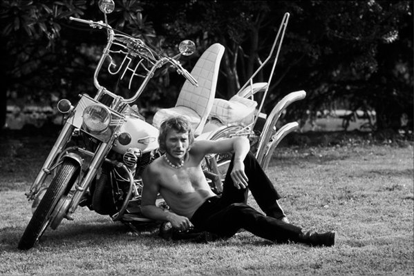 moto johnny-hallyday-HARLEY-DAVIDSON FLH 1200 ELECTRA GLIDE