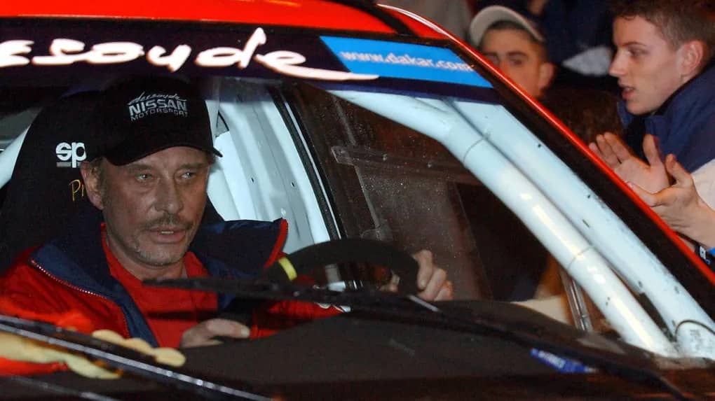 Johnny Hallyday Dakar 2002