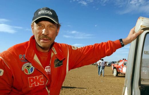 Johnny Hallyday Paris Dakar