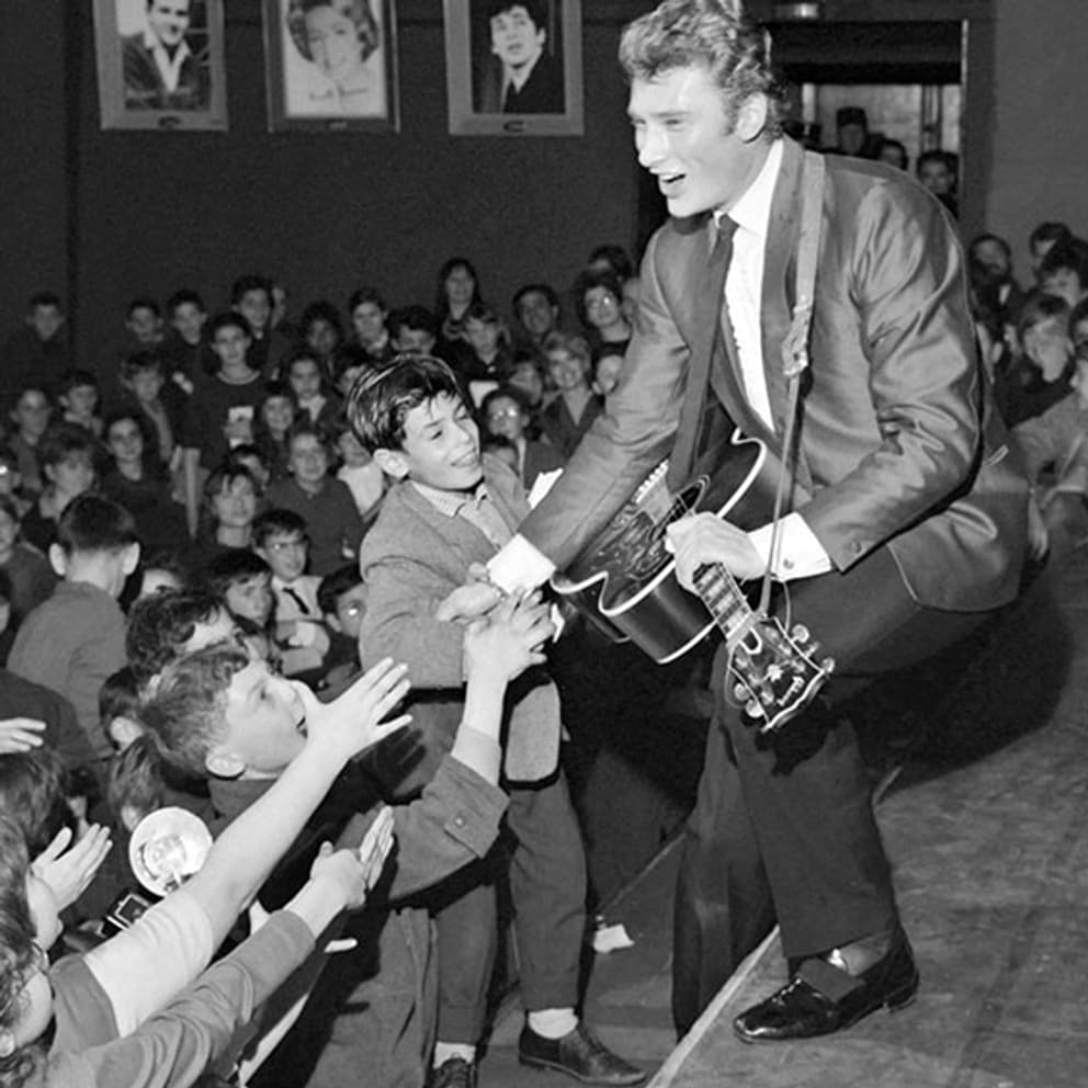 Johnny Hallyday premier concert Olympia 1961