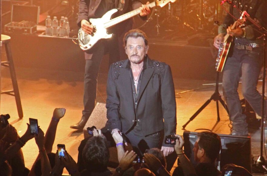 Concert Johnny Hallyday Los Angeles