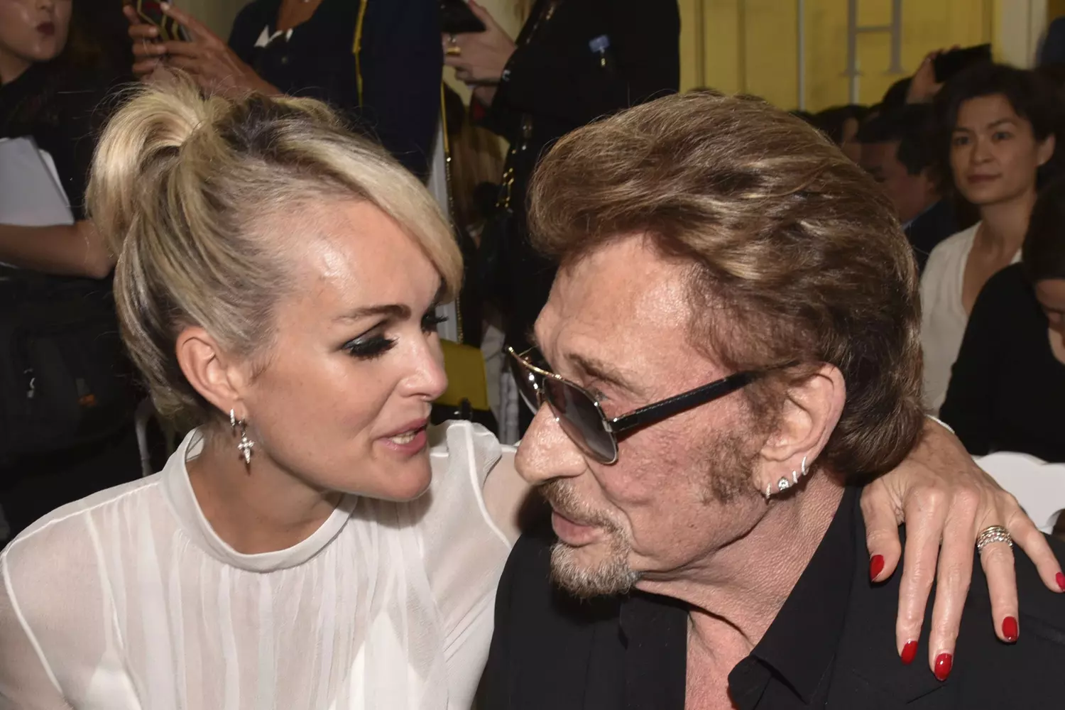 Laeticia et Johnny