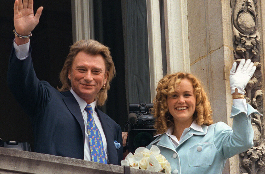 mariage Johnny Hallyday et Laeticia