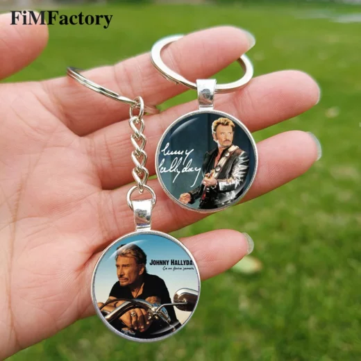 Porte-clés Johnny Hallyday