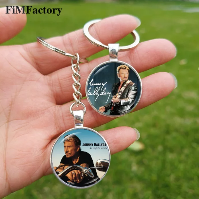 Porte-clés Johnny Hallyday