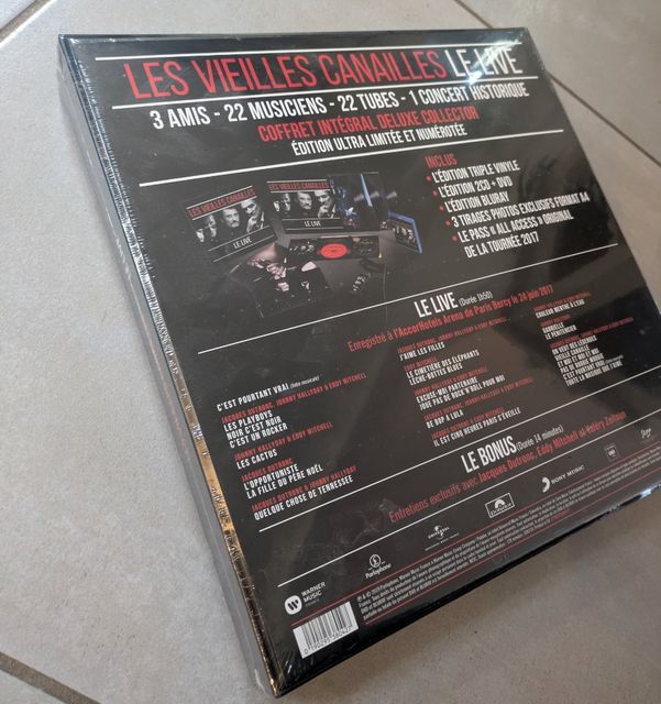 Les vieilles canailles Coffret Collector Edition Limitée Numérotée