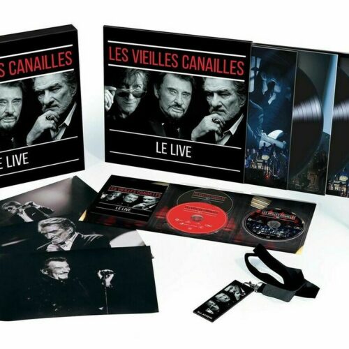 Les vieilles canailles L'album Live Coffret Collector Edition Limitée Numérotée