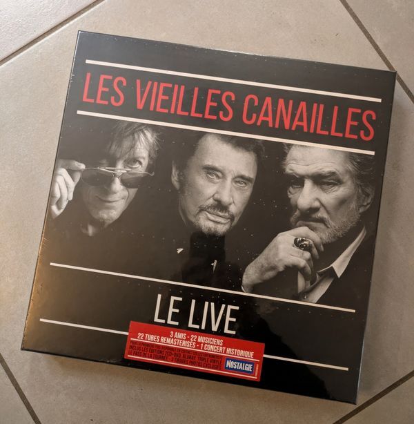 Les vieilles canailles Live Coffret Collector Edition Limitée Numérotée